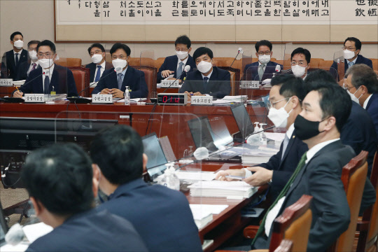 국회 법사위 국감. 연합뉴스